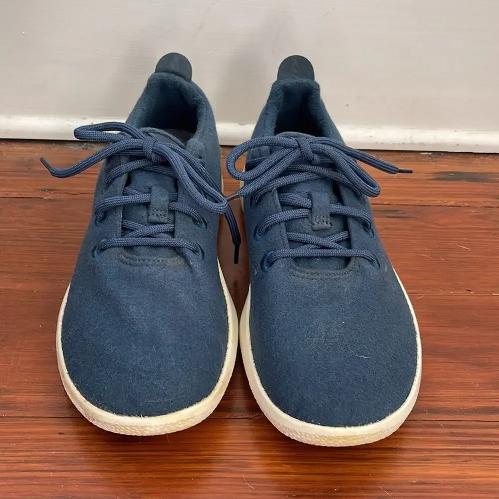Allbirds wool runners felt athletic lace up sneaker trainers sz 10
